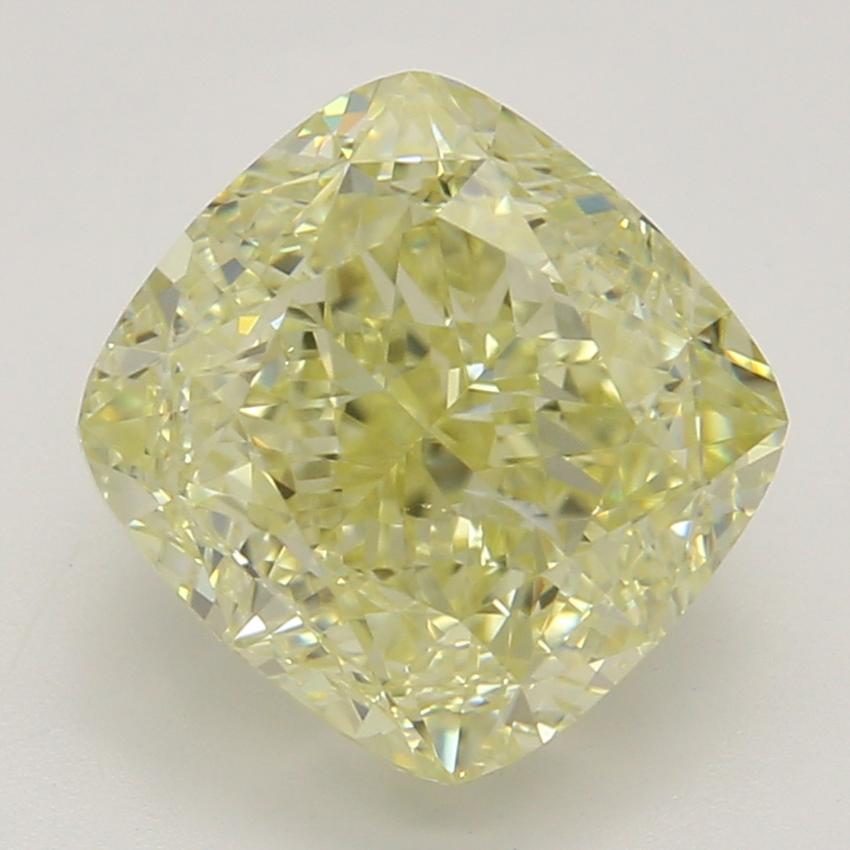 2.01 Ct. Fancy Yellow Cushion Diamond
