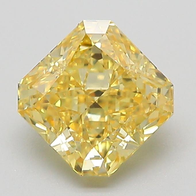 1.65 Ct. Fancy Intense Yellow Radiant Lab Grown Diamond
