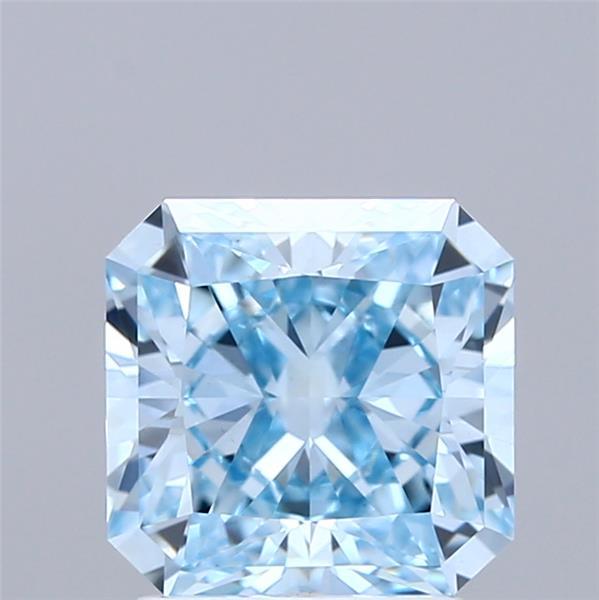 2.01 Ct. Fancy Intense Blue Radiant Lab Grown Diamond