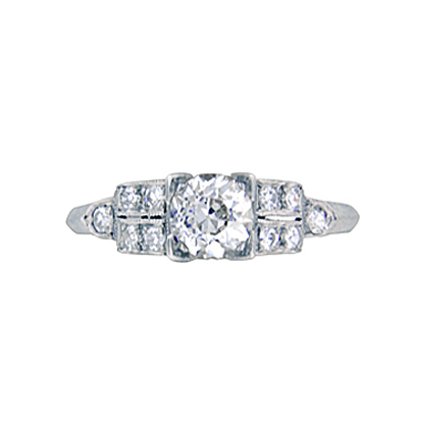 Art Deco Diamond Vintage Ring