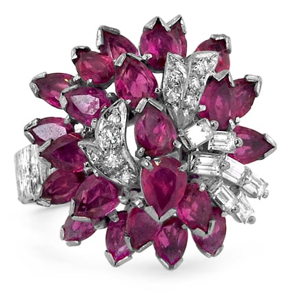 Retro Other gemstones Vintage Ring