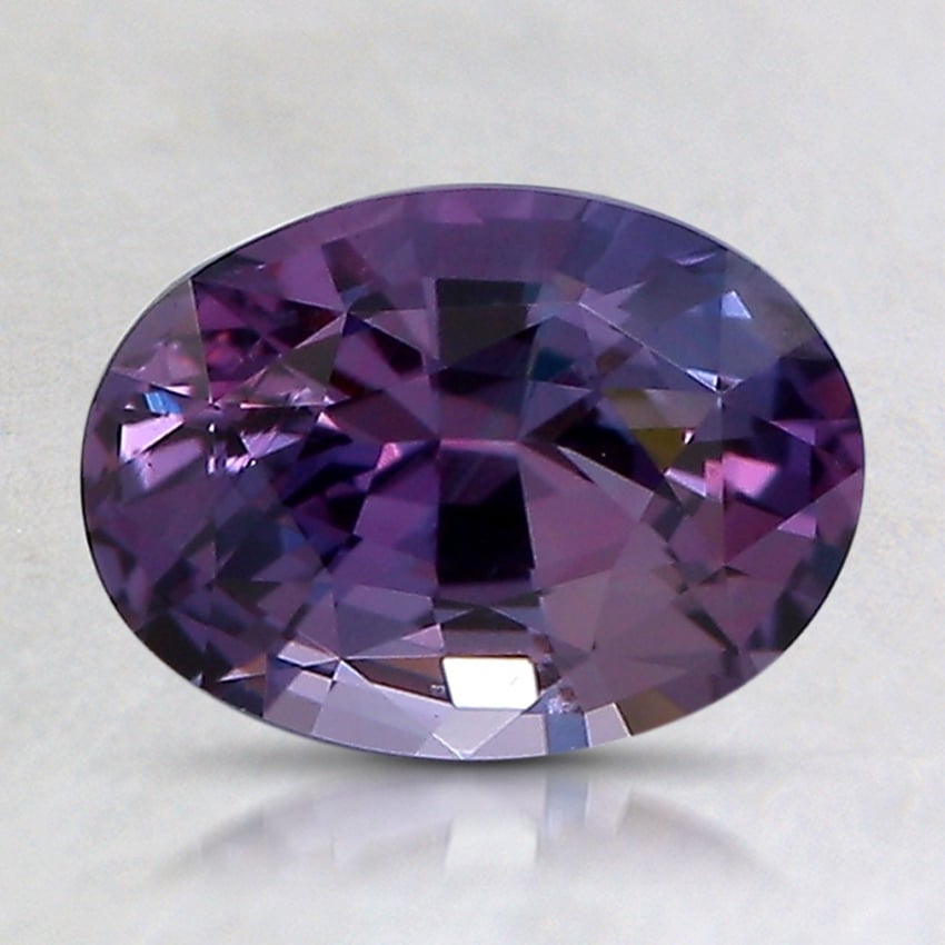 8.4x6.2mm Parti-Color Oval Sapphire
