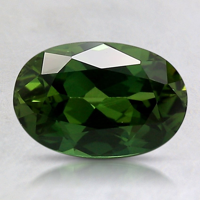 8.9x5.9mm Unheated Teal Oval Australian Sapphire