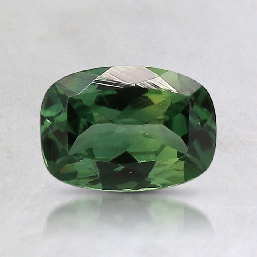 7x4.9mm Teal Cushion Montana Sapphire