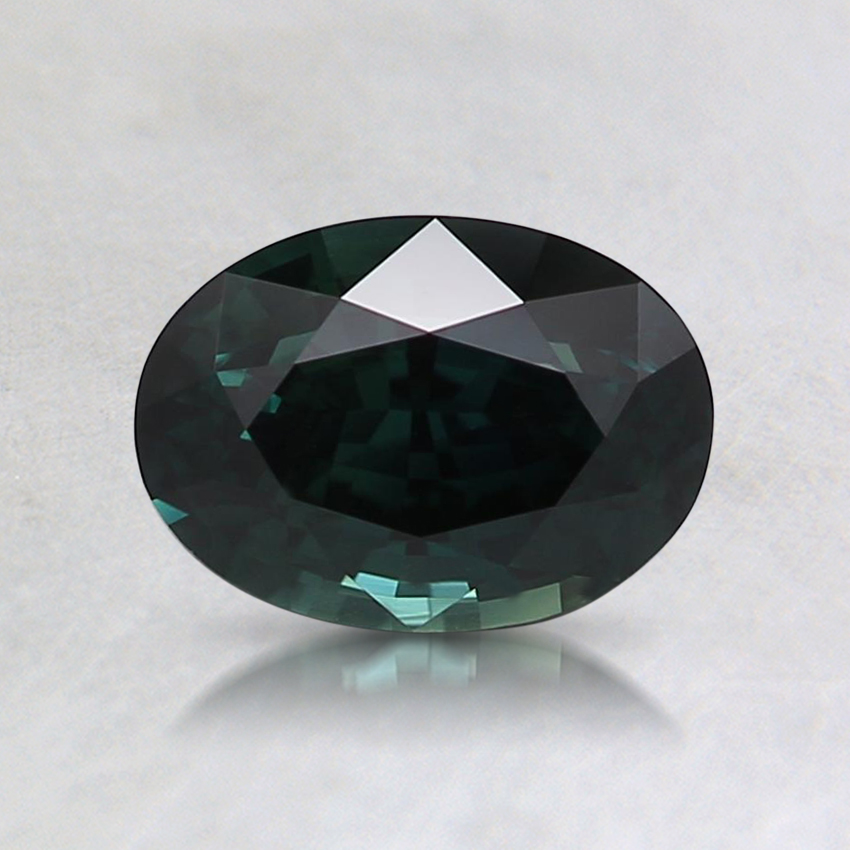 6.9x5mm Teal Oval Sapphire