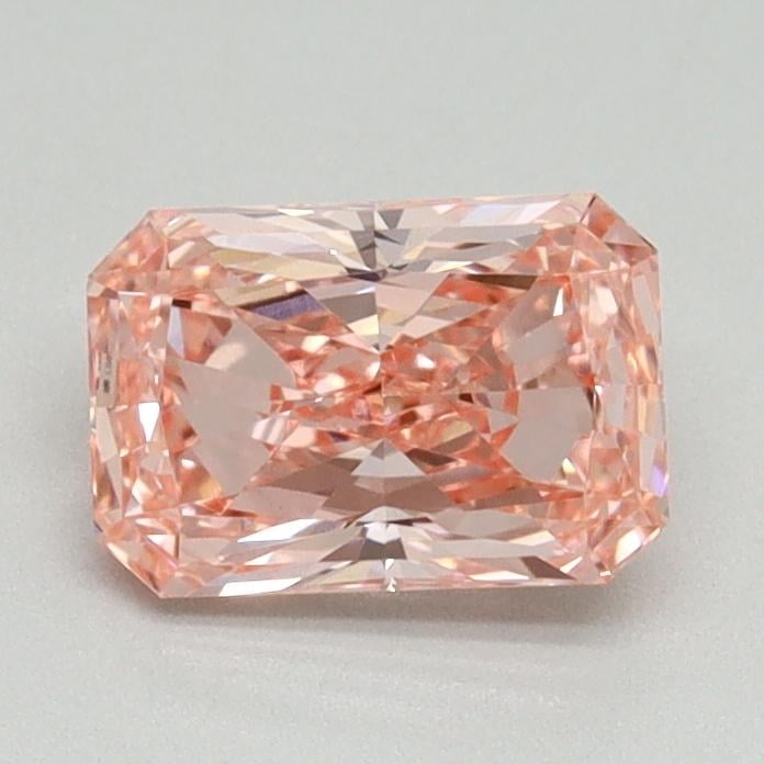 1.02 Ct. Fancy Vivid Pink Radiant Lab Grown Diamond