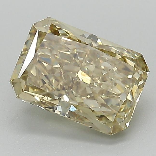 1.47 Ct. Fancy Vivid Yellow Radiant Lab Grown Diamond