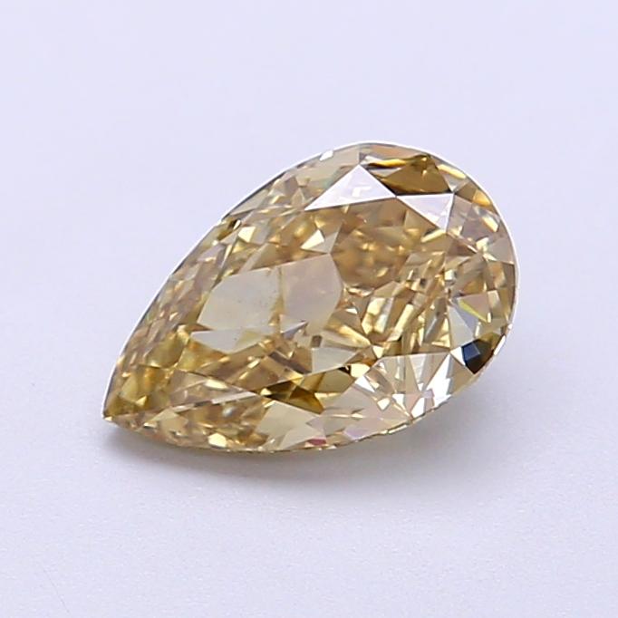 1.13 Ct. Fancy Light Yellow Pear Lab Grown Diamond