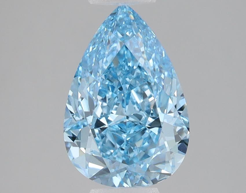 2.08 Ct. Fancy Vivid Blue Pear Lab Grown Diamond
