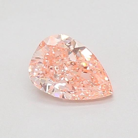 0.52 Ct. Fancy Vivid Pink Pear Lab Grown Diamond
