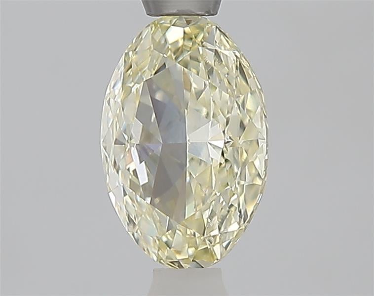 1.01 Ct. Fancy Light  Yellow Oval Lab Grown Diamond