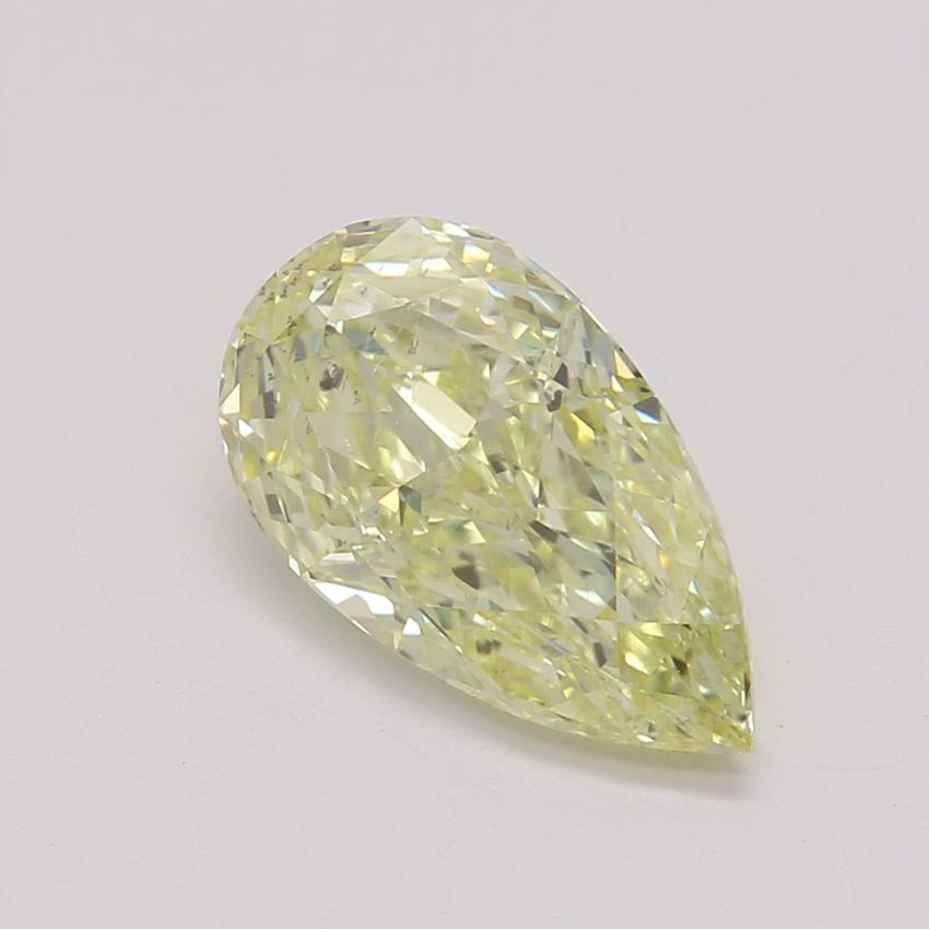 1.02 Ct. Fancy Light Yellow Pear Diamond