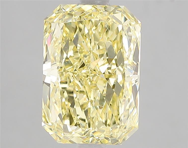 3.03 Ct. Fancy Intense Yellow Radiant Lab Grown Diamond
