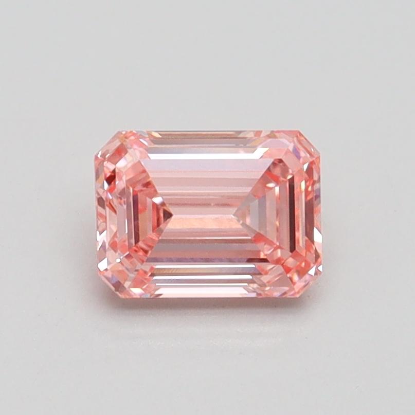 0.74 Ct. Fancy Intense Pink Emerald Lab Grown Diamond