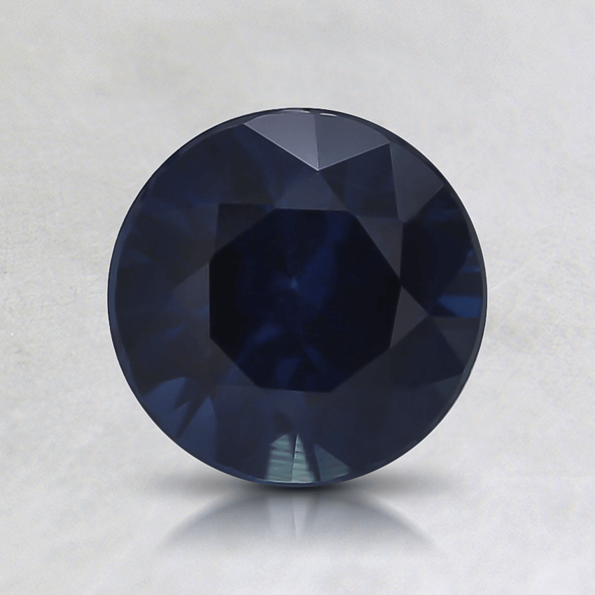 6.5mm Premium Blue Round Sapphire