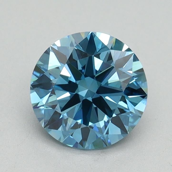 1.09 Ct. Fancy Vivid Blue Round Lab Grown Diamond