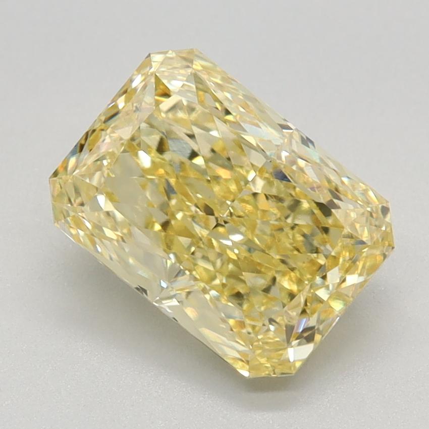 2.09 Ct. Fancy Intense Yellow Radiant Lab Grown Diamond