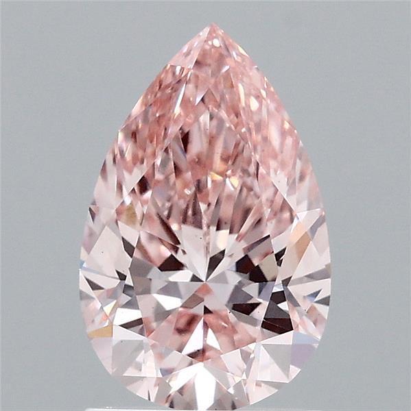 1.40 Ct. Fancy Intense Pink Pear Lab Grown Diamond