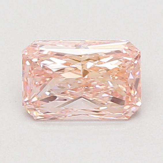0.97 Ct. Fancy Vivid Pink Radiant Lab Grown Diamond