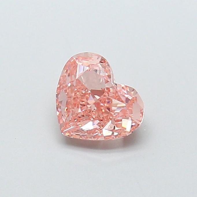 1.03 Ct. Fancy Intense  Pink Heart Lab Grown Diamond