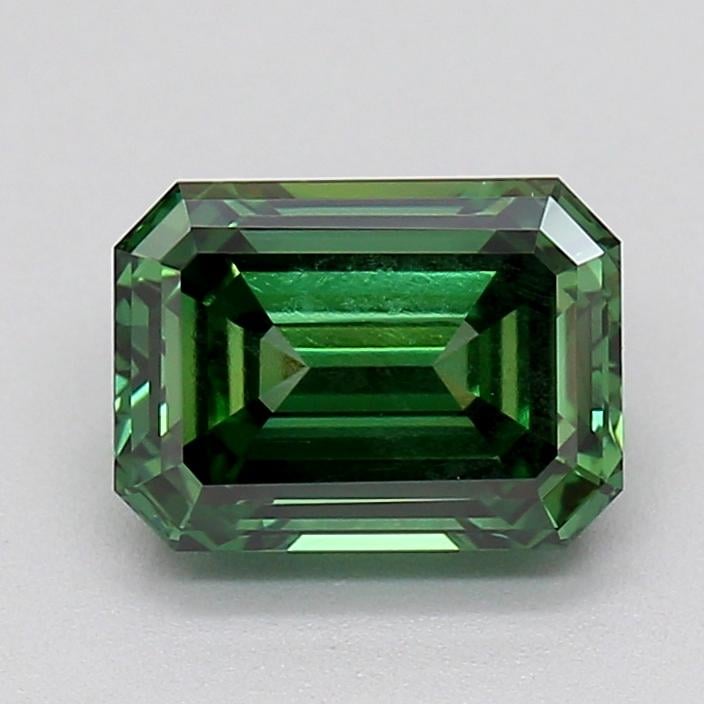 1.03 Ct. Fancy Vivid  Green Emerald Lab Grown Diamond