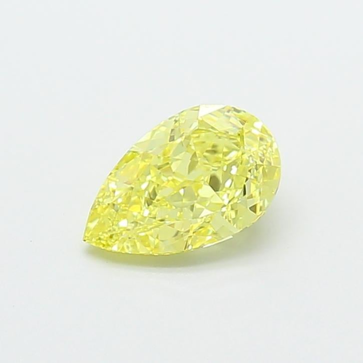 1.03 Ct. Fancy Yellow Pear Lab Grown Diamond