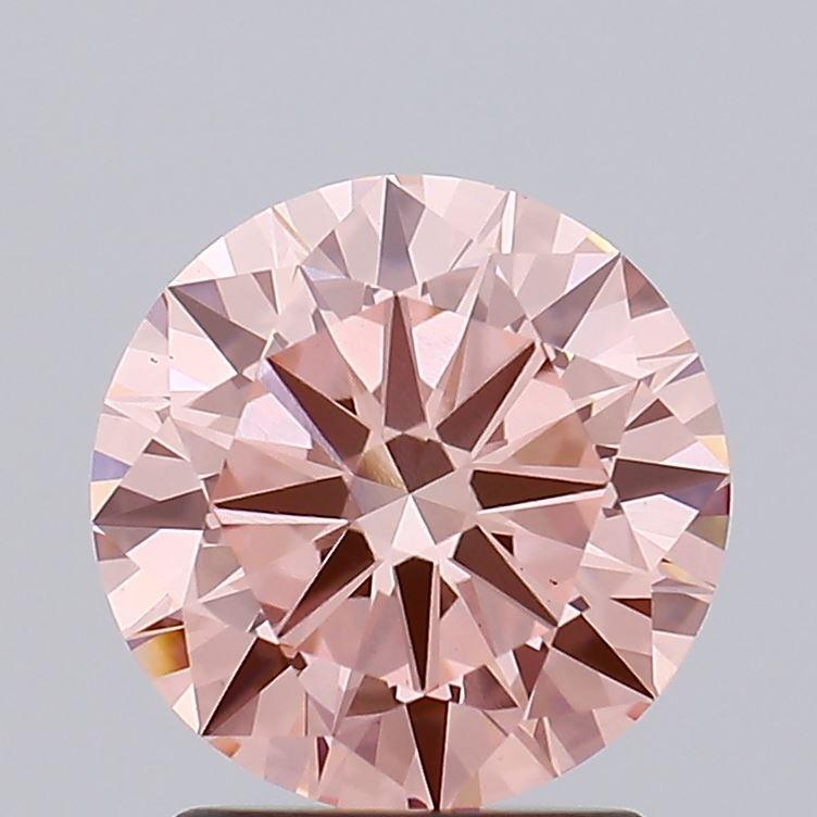 1.89 Ct. Fancy Pink Round Lab Grown Diamond