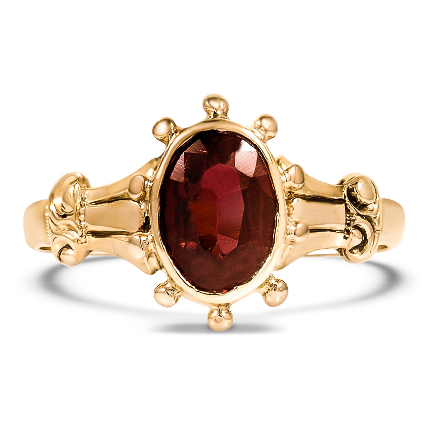 Victorian Garnet Vintage Ring