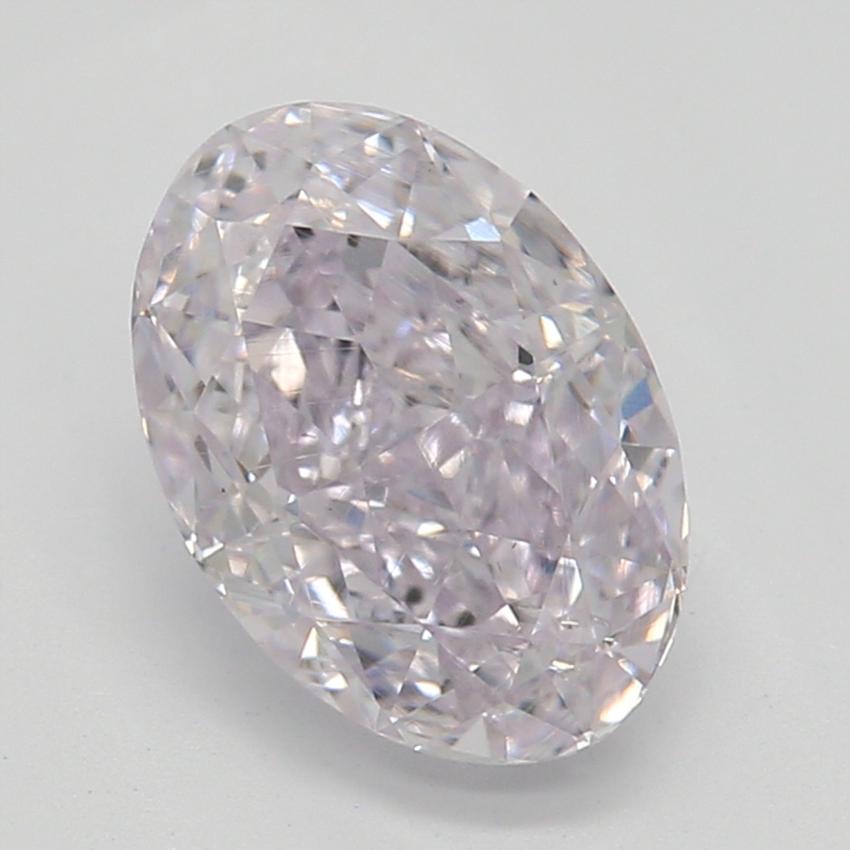 1.03 Ct. Light Pink Oval Diamond