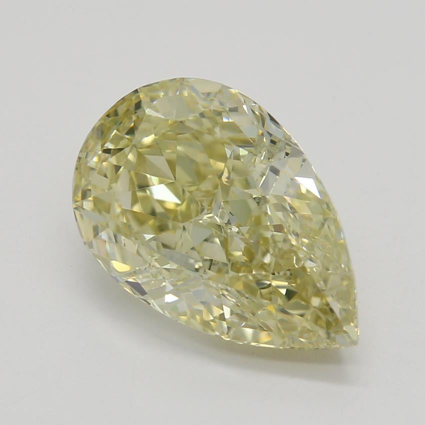 3.01 Ct. Fancy Light Brownish Yellow Pear Diamond