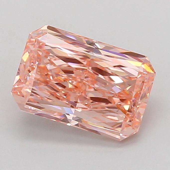 2.24 Ct. Fancy Vivid Pink Radiant Lab Grown Diamond
