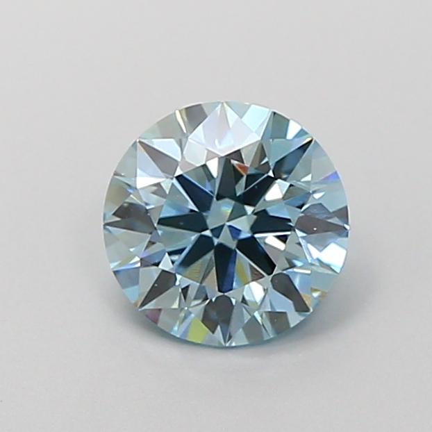 1.02 Ct. Fancy Intense Blue Round Lab Grown Diamond