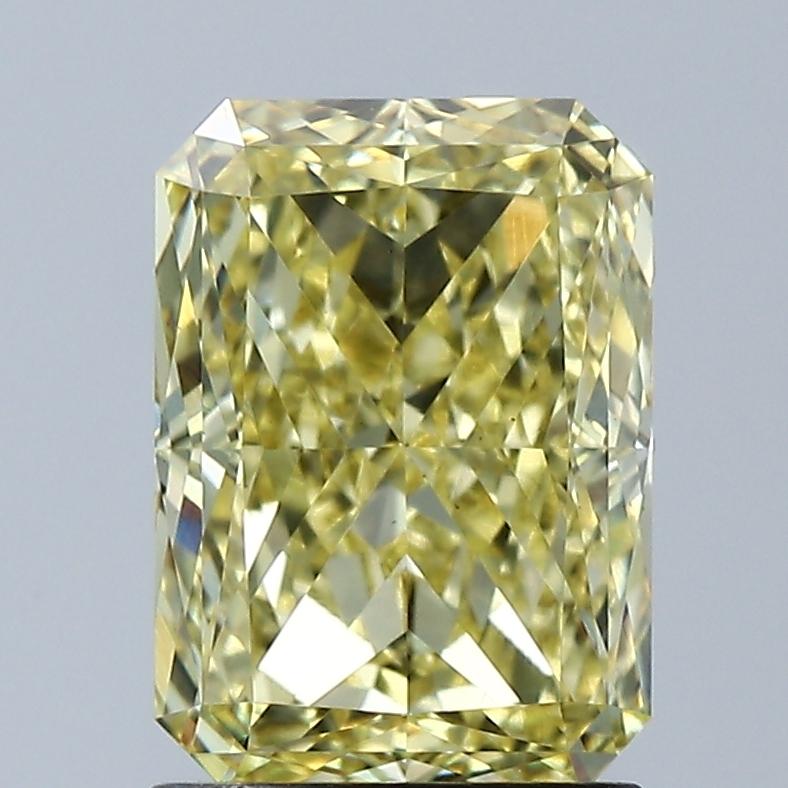 2.03 Ct. Fancy Intense Yellow Radiant Lab Grown Diamond