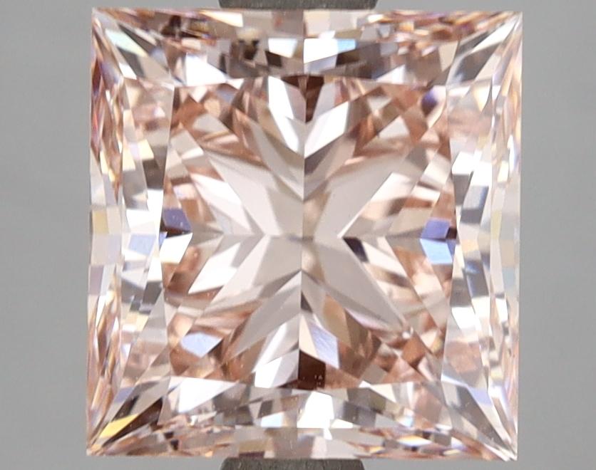 4.14 Ct. Fancy Intense  Pink Princess Lab Grown Diamond