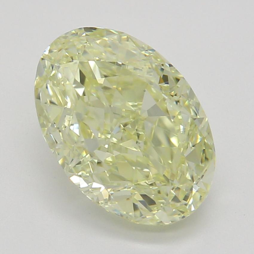 1.31 Ct. Fancy Light Yellow Oval Diamond