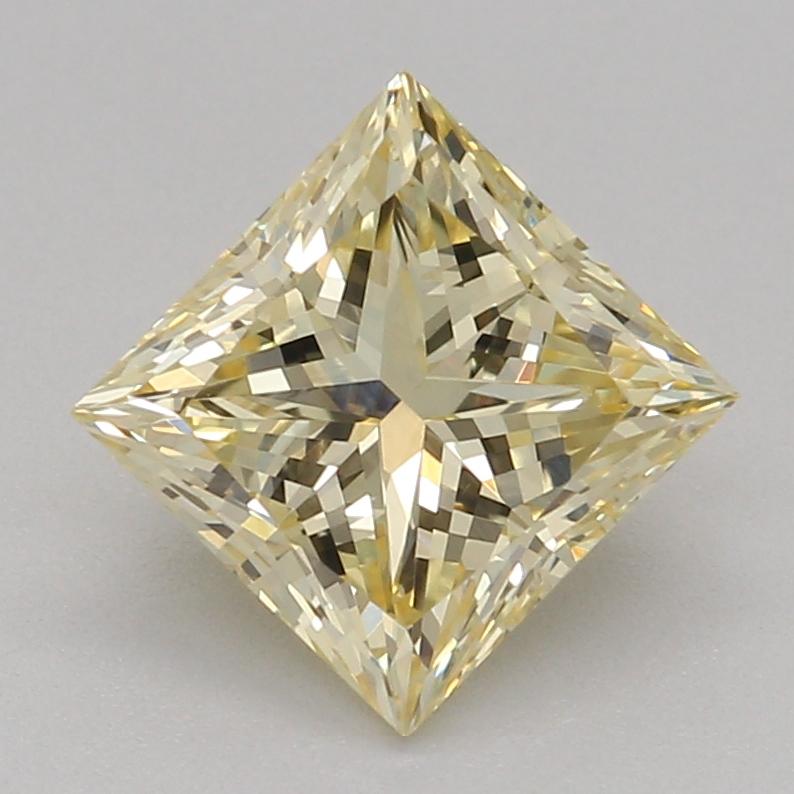 1.06 Ct. Fancy Yellow Princess Lab Grown Diamond