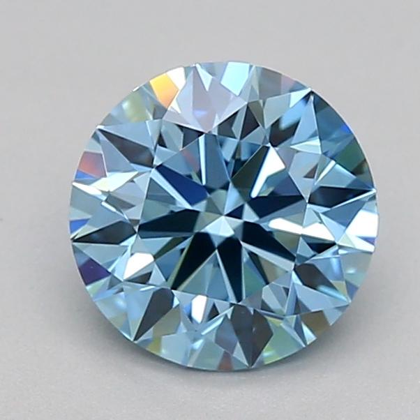 1.00 Ct. Fancy Vivid  Blue Round Lab Grown Diamond