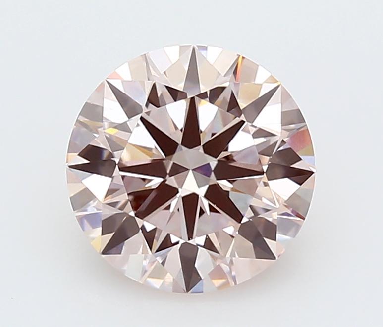 3.03 Ct. Fancy Intense  Pink Round Lab Grown Diamond