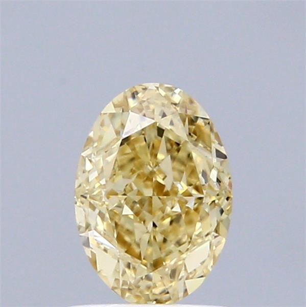 1.03 Ct. Fancy Intense Yellow Oval Lab Grown Diamond