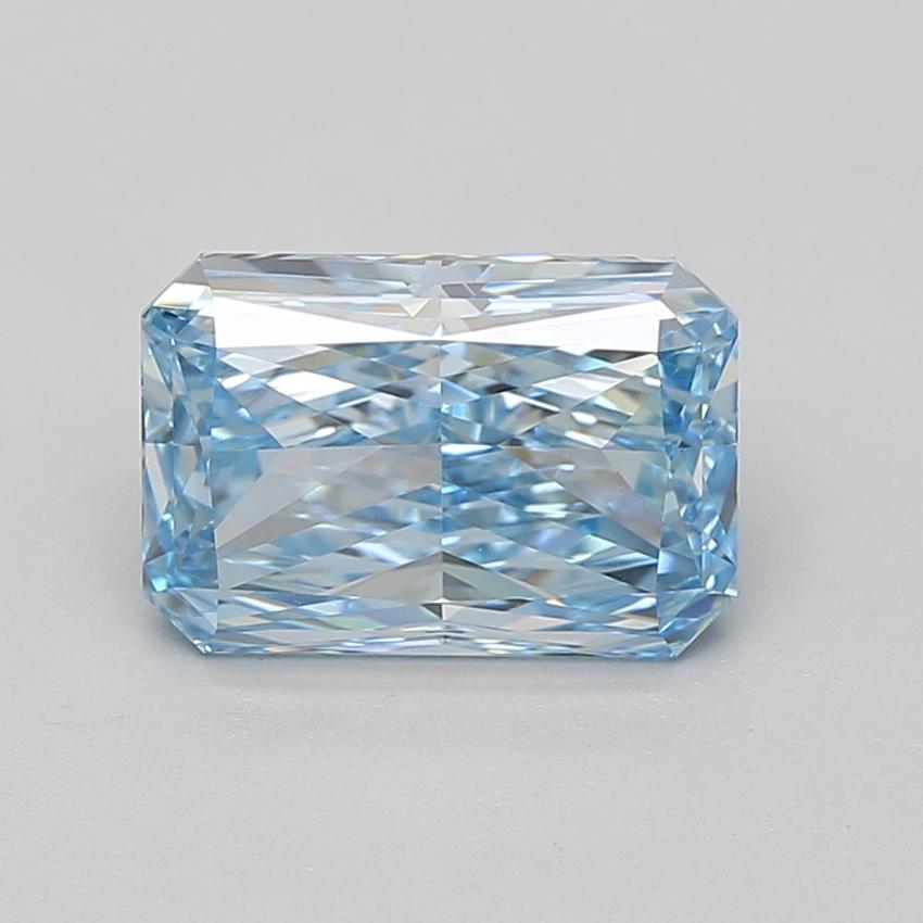 3.10 Ct. Fancy Vivid Blue Radiant Lab Grown Diamond
