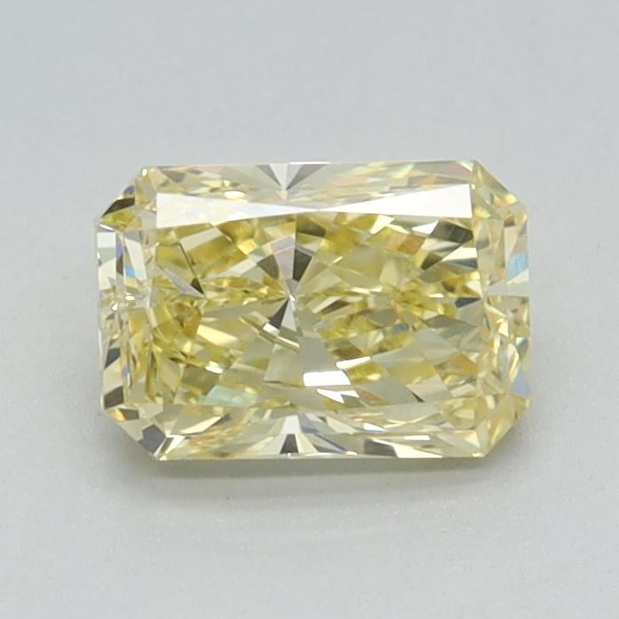0.70 Ct. Fancy Vivid Yellow Radiant Lab Grown Diamond