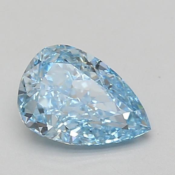 1.01 Ct. Fancy Vivid Blue Pear Lab Grown Diamond
