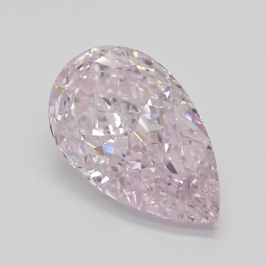 2.02 Ct. Fancy Light Purplish Pink Pear Diamond