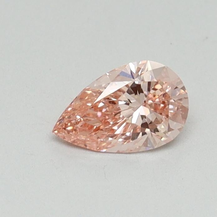 0.30 Ct. Fancy Vivid Pink Pear Lab Grown Diamond