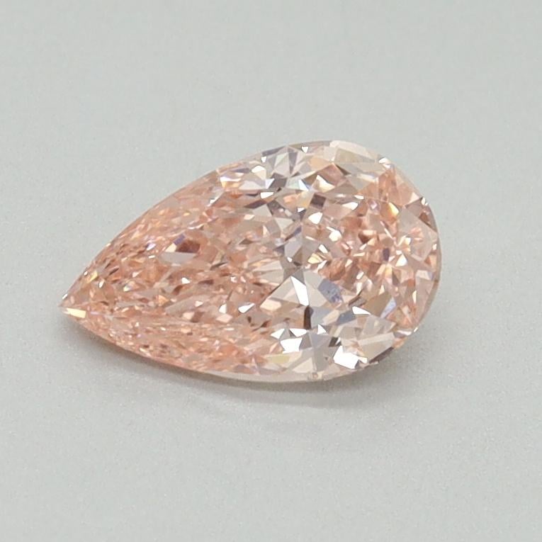 0.59 Ct. Fancy Intense Pink Pear Lab Grown Diamond