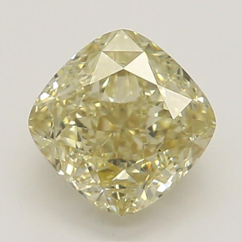 0.61 Ct. Fancy Brownish Yellow Cushion Diamond