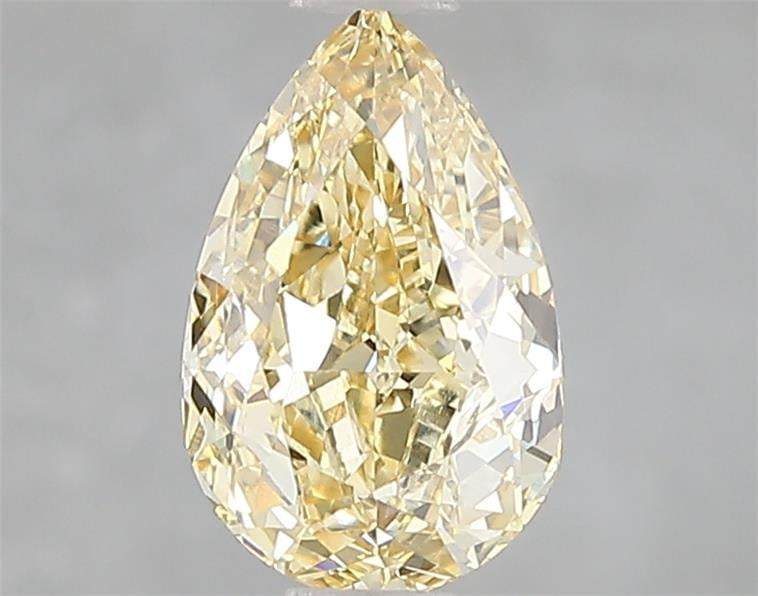 1.51 Ct. Fancy Intense Yellow Pear Lab Grown Diamond
