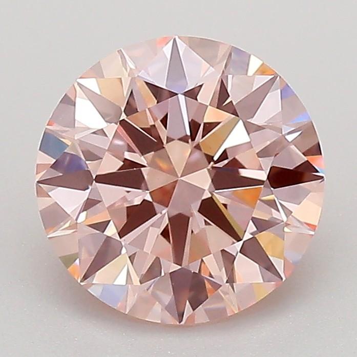 1.83 Ct. Fancy Intense Pink Round Lab Grown Diamond