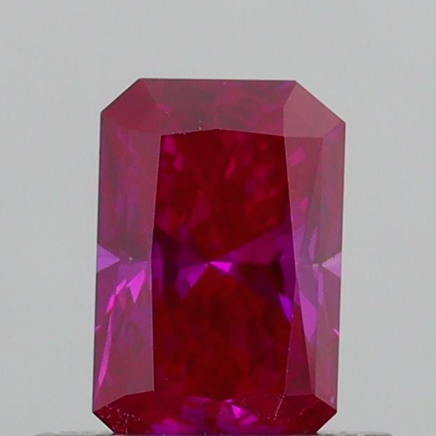 0.51 Ct. Fancy Vivid Pink Radiant Lab Grown Diamond