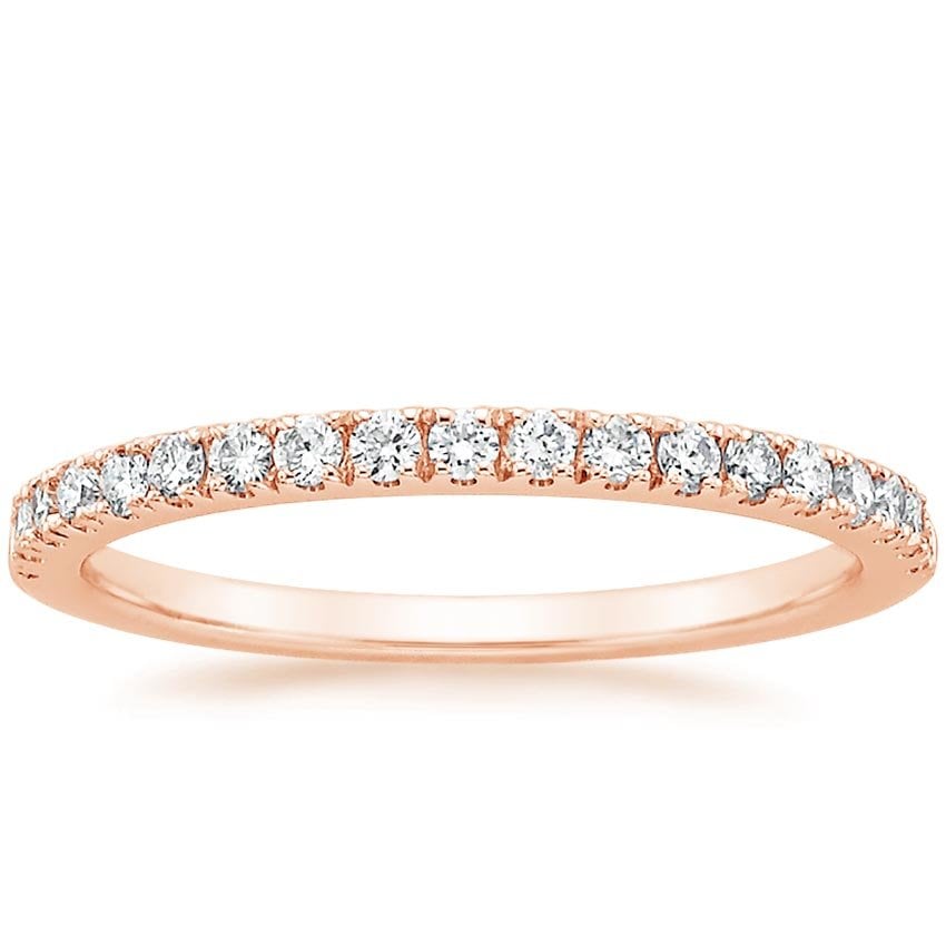 14K Rose Gold Bliss Diamond Ring (1/5 ct. tw.), large top view